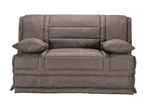 Banquette BZ tissu matelas Calmetop 15cm Calmetop-Couleur Beige-160x200-Coffre de rangement Avec rangement 54632OHJA
