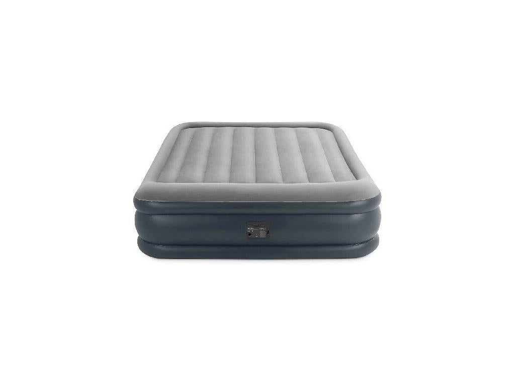 Matelas Gonflable Électrique 2 Places Calmetop Gris 98862MJJX