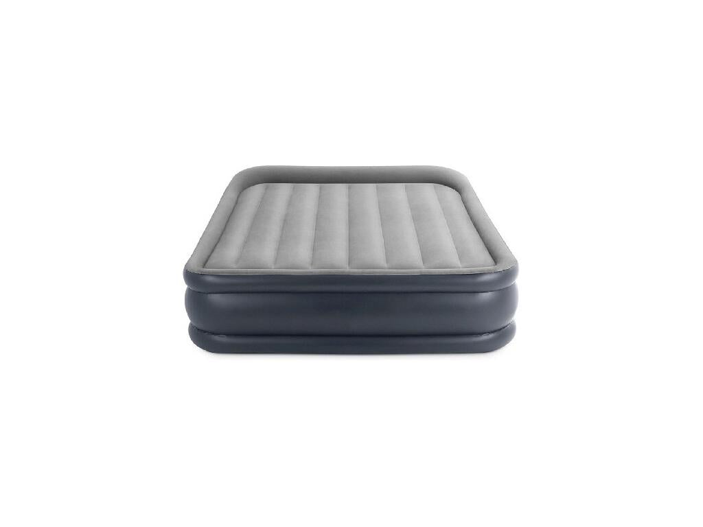 Matelas Gonflable Électrique 2 Places Calmetop Gris 98862MJJX