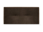 Calmetop Tête de lit en tissu Calmetop avec Boutons 95x50cm Lits 90 - Marron 75586JTAE