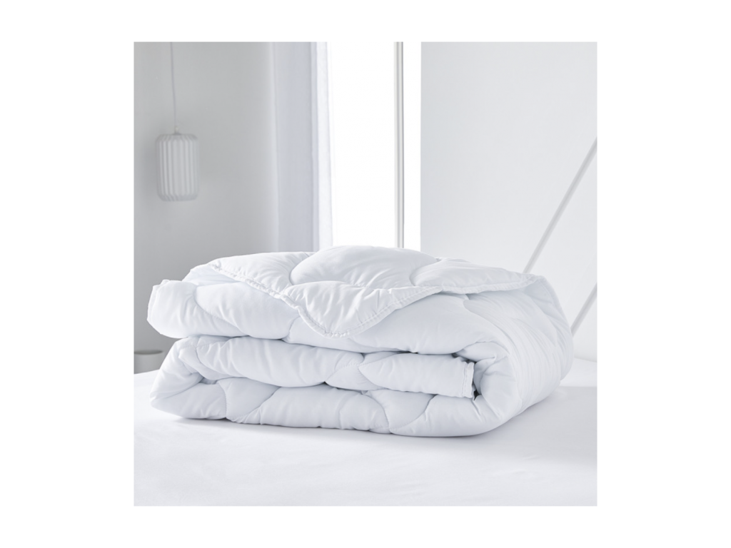 Couette Extra Chaude Unie Blanche – Spécial Grand Froid 98439NXMV