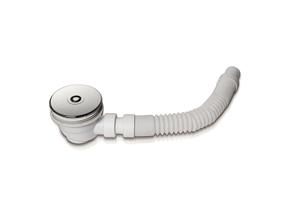 Récepteur de douche blanc 100x90x3cm rectangulaire extra-plat Bohometop coat bac à douche anti-dérapant avec bonde de récepteur et siphon 90cm 59124NNDB