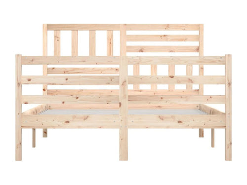 Cadre de lit Bois massif 140x190 cm 27582UYMT