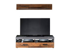 Meuble TV Calmetop Marron 139x41x40 cm Calmetop 07266YPMI