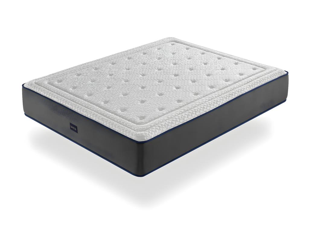 Matelas 90x190 Nidchicshop Epaisseur 30 CM Moussee à mémoire ergonomique et respirante- Fermeté 3/5 Moyenne 00102FJXN