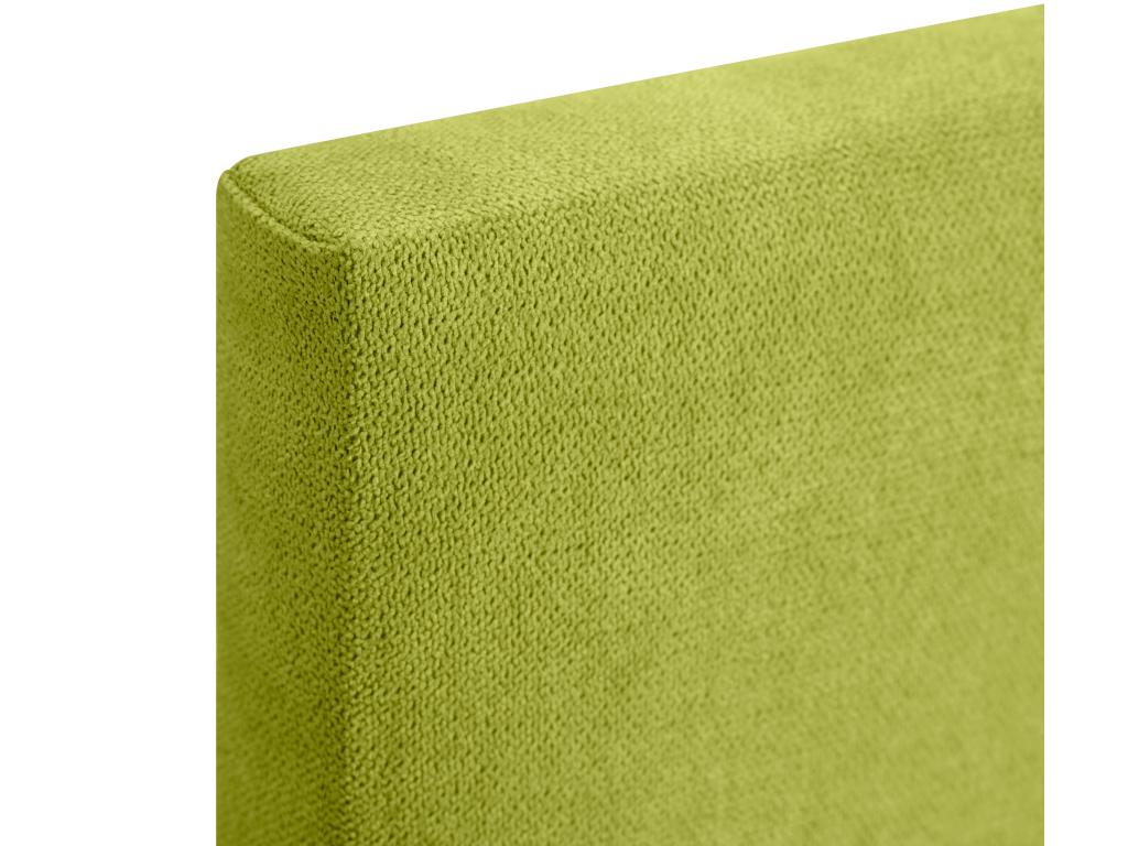 Calmetop Tête de lit en tissu Calmetop lisse 95x105cm avec pieds Lits 90 - Pistache 55046QDZF
