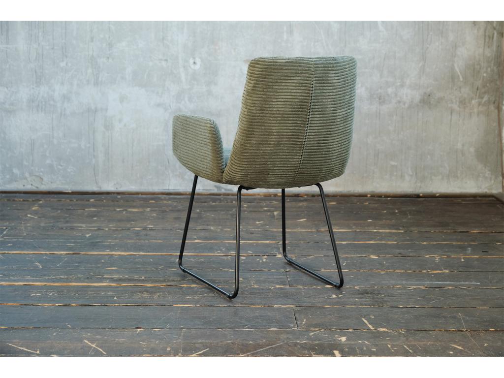 Chaise - Vert velours côtelé - Bohometop 72955HBKJ