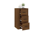 Buffet Chêne marron 40x33x70 cm Bois d'ingénierie 47430WWIO