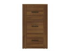Buffet Chêne marron 40x33x70 cm Bois d'ingénierie 47430WWIO