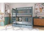 Lits superposés Calmetop BB012 90x180 cm Gris 43793ZBSC