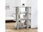 Bibliothèque/Séparateur de pièce Gris béton 100x30x123.5 cm 67168HOTF