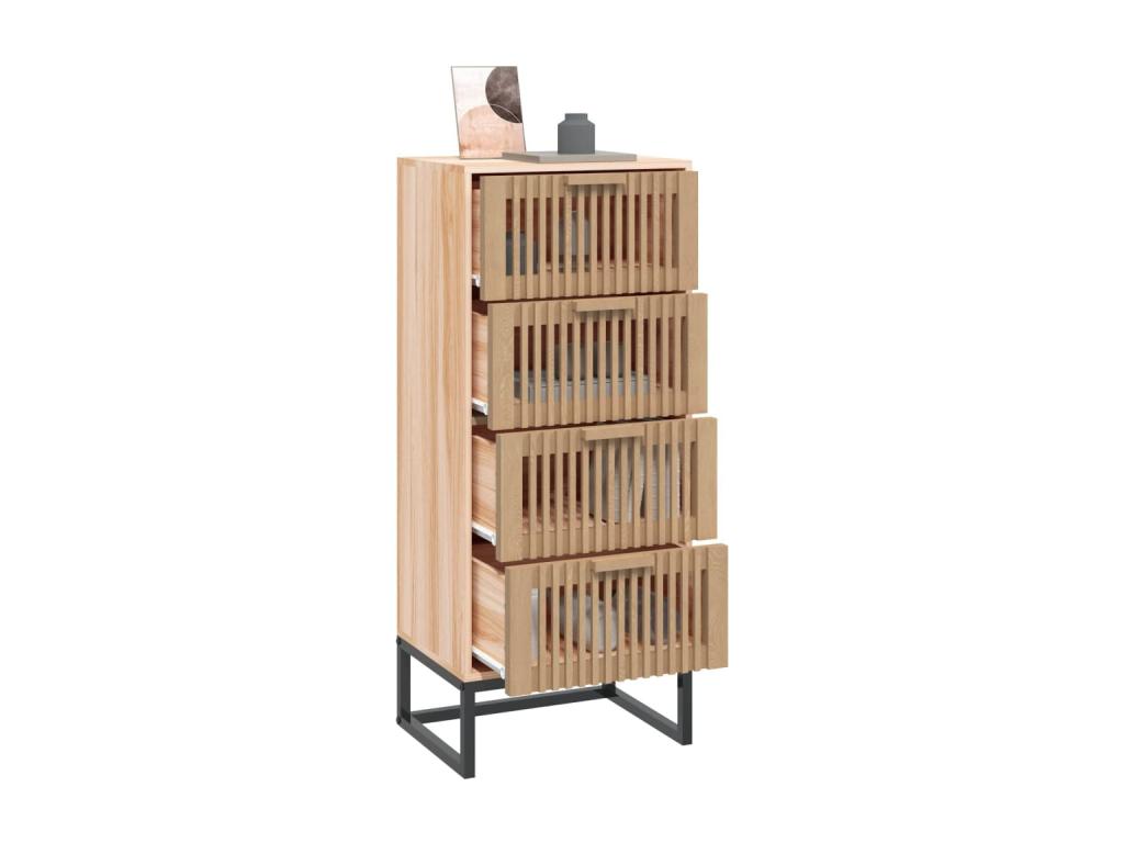 Buffet haut 40x30x95 cm bois d'ingénierie 15850QHPZ