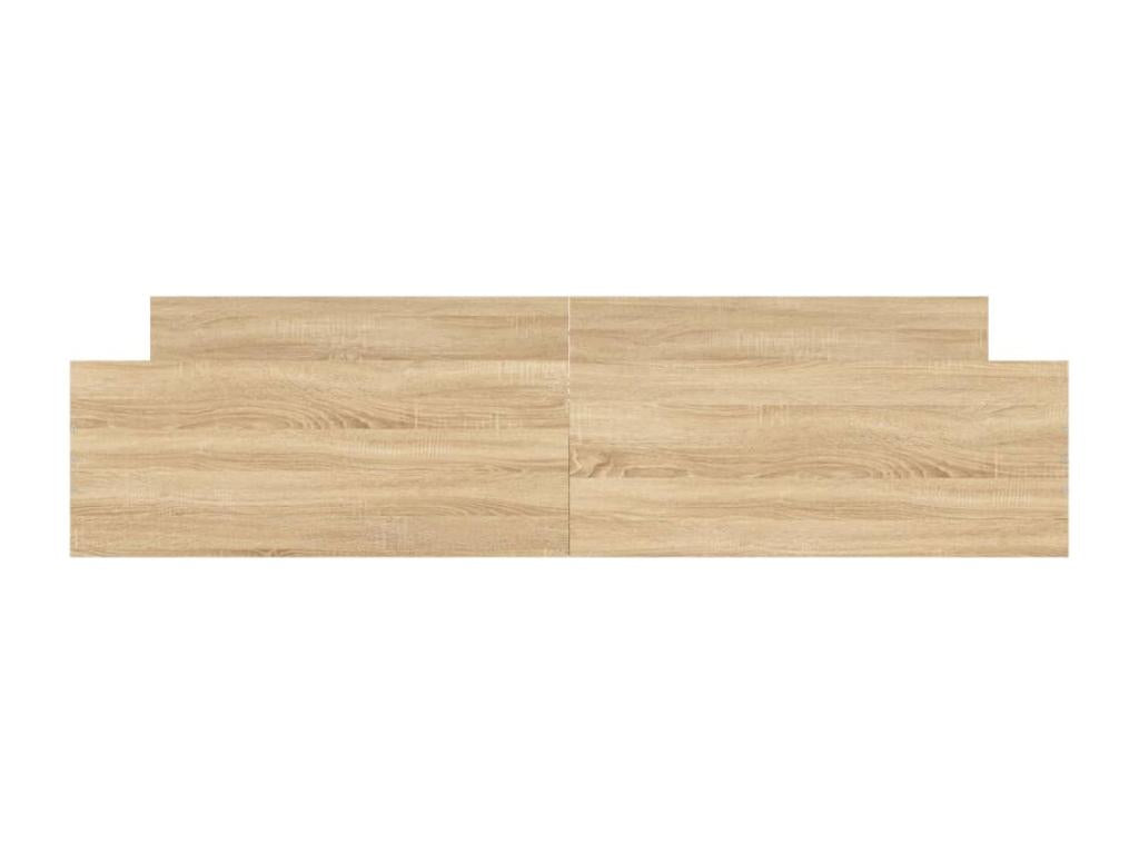 Cadre de lit sans matelas chêne Calmetop 200x200 cm 67724UKOR