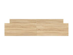 Cadre de lit sans matelas chêne Calmetop 200x200 cm 67724UKOR