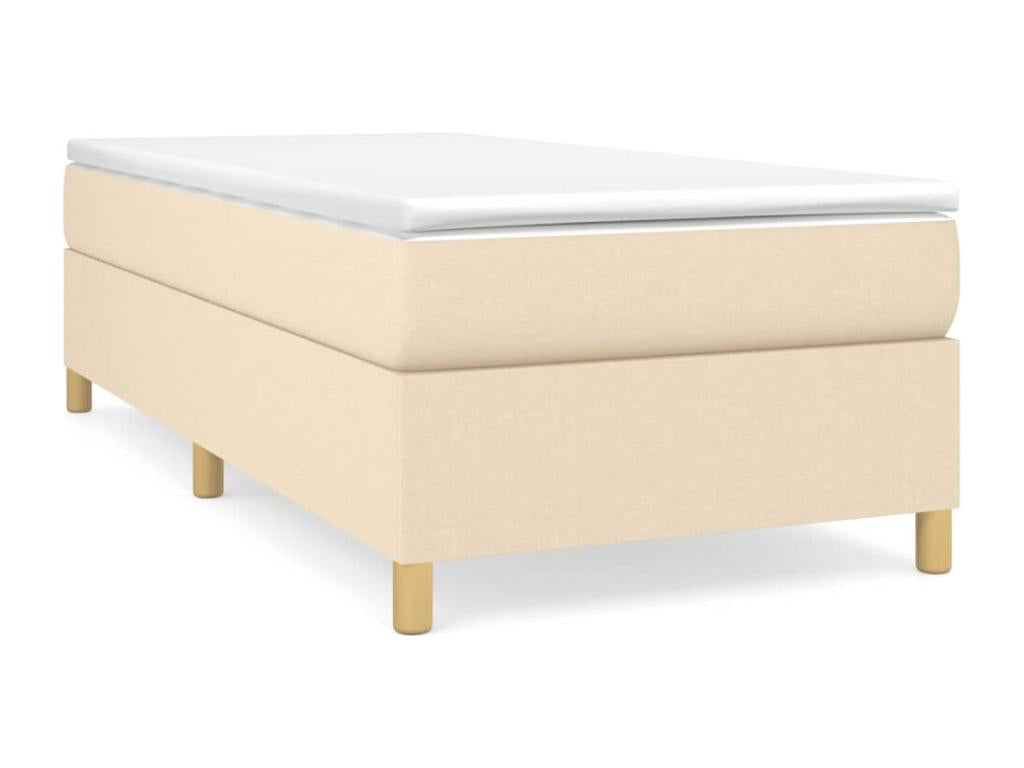 Sommier à Nidchicshop de lit Crème 80x200 cm Tissu 39632XCUQ