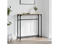 Table console chêne Nidchicshop 75x19.5x75 bois d'ingénierie 05543QWDU
