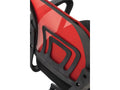 Chaise de bureau - Microfibre / Plastique - Rouge - Calmetop 92638JTMF