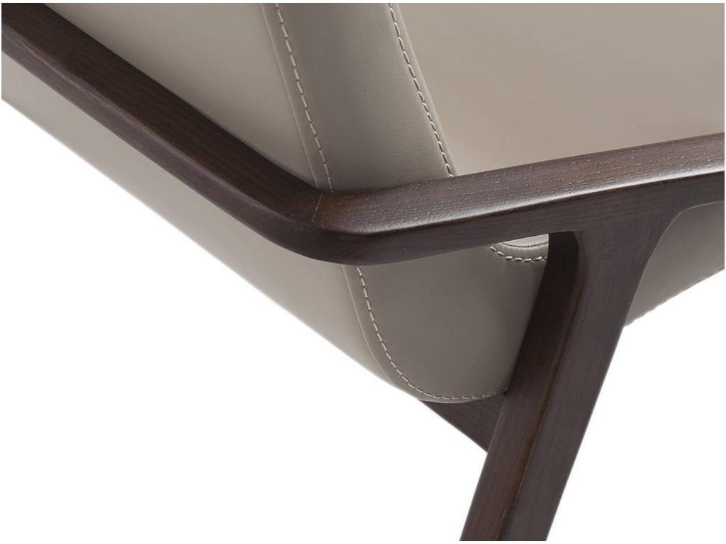 Chaise en bois de frêne et simili cuir Nidchicshop - Lot de 2-Couleur Nidchicshop 82 Nidchicshop 14607CTMK
