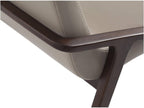 Chaise en bois de frêne et simili cuir Nidchicshop - Lot de 2-Couleur Nidchicshop 82 Nidchicshop 14607CTMK