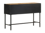 Table console 110x35x75 cm Bois de manguier brut 45782ZRYU