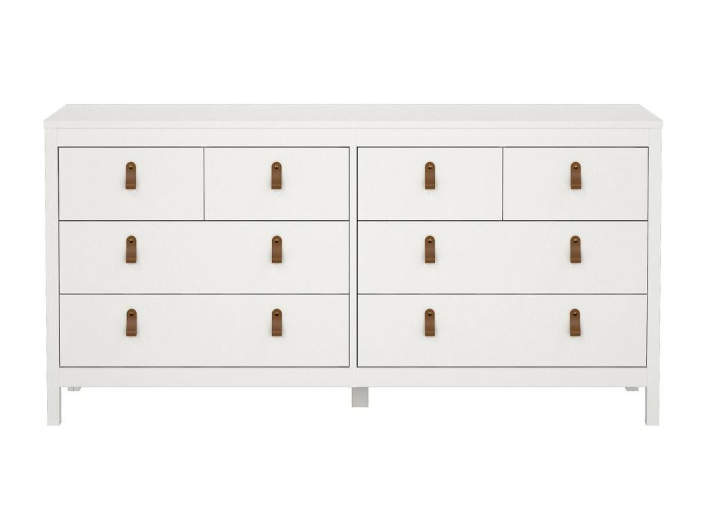 Buffet Nidchicshop Buffet du salon Commode de salon Garde-manger de cuisine 160x38 h80 cm Blanc 12159TURJ