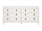Buffet Nidchicshop Buffet du salon Commode de salon Garde-manger de cuisine 160x38 h80 cm Blanc 12159TURJ