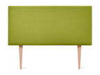 Calmetop Tête de lit en tissu Calmetop lisse 95x105cm avec pieds Lits 90 - Pistache 55046QDZF