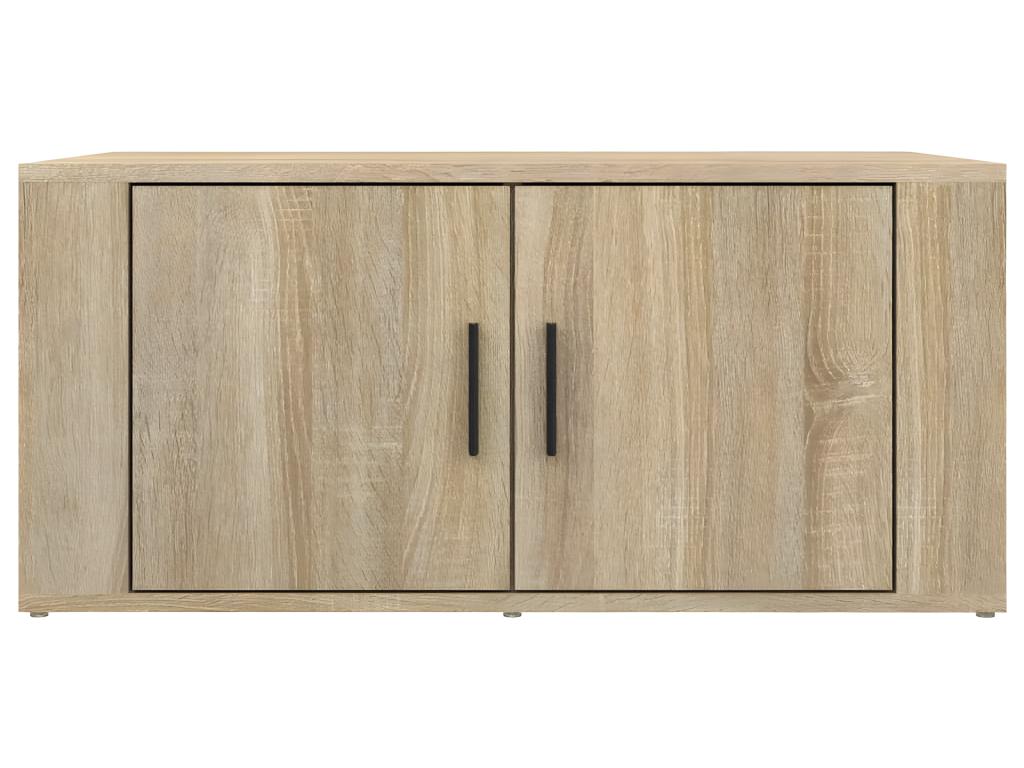 Table basse Chêne Nidchicshop 80x50x36 cm Bois d'ingénierie 11458KNCF