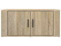 Table basse Chêne Nidchicshop 80x50x36 cm Bois d'ingénierie 11458KNCF