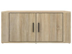 Table basse Chêne Nidchicshop 80x50x36 cm Bois d'ingénierie 11458KNCF