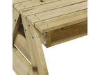 Calmetop - Table de pique-nique pour enfants en bois de pin imprégné 52247MIPU