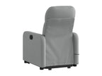 Fauteuil de massage inclinable Gris clair Tissu 80845PHKV