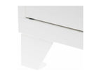 Casier de rangement en métal pour enfant 59 cm Blanc mat 49424RBXV