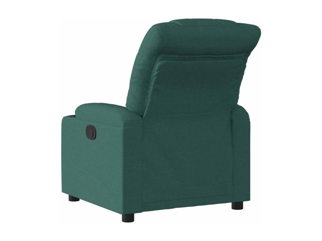 Fauteuil inclinable électrique Vert foncé Tissu 37104IDDC