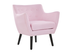 Fauteuil Nidchicshop Tissu Rose 94403LAAQ