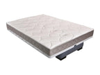 Banquette clic clac tissu 130x190 matelas Starbed 13cm avec coffre de rangement Nidchicshop-Couleur Gris 21862NHCA