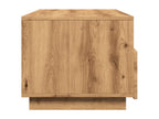 Table basse avec Calmetop LED chêne artisanal 90x49x40 cm 58178NTVA