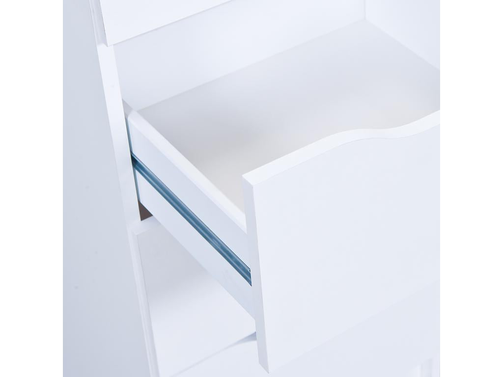 Nidchicshop Commode à 2 tiroirs blanc. 78329KFKA