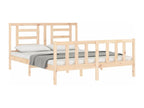 Cadre de lit sans matelas bois de pin massif 67454WJLS