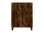 Buffet chêne fumé 69,5x34x90 cm bois d'ingénierie 62667JOUA
