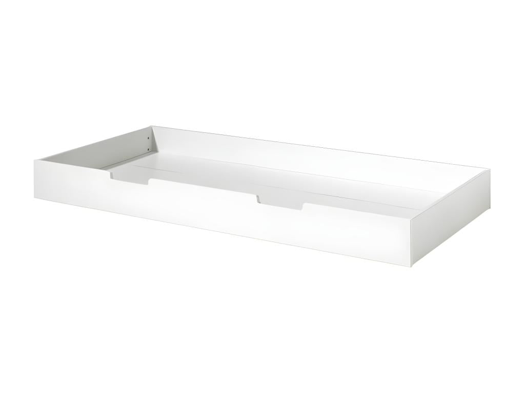 Pack - Lit Cabane / Tiroir Nidchicshop II 90x200cm Blanc 86636UMSO