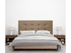 Nidchicshop Tête de lit en Similicuir Capitonné 150x60cm Lits 150 - Marron Clair 76297SEDO