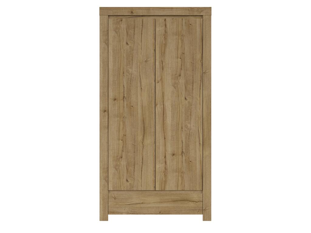 Armoire 2 portes 1 tiroir Nidchicshop Bois 02097IVOT