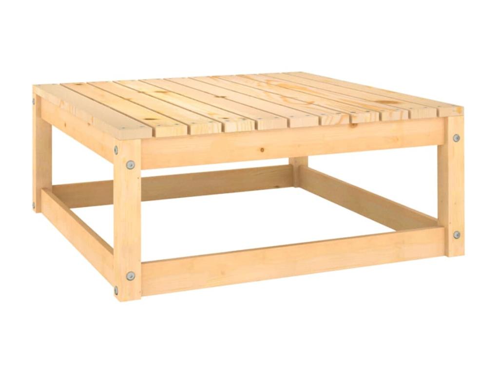 Salon de jardin 5 pcs avec coussins Bois de pin massif 39 56777CWVF