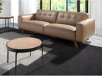 Table basse ronde en rotin et acier 2111 Calmetop 65871GSGJ
