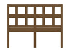 Tête de lit Marron miel 185.5x4x100 cm Bois massif de pin 31982PUAI