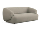 Canapé 3 places en tissu bouclette - beige foncé - Calmetop 99759NHKX