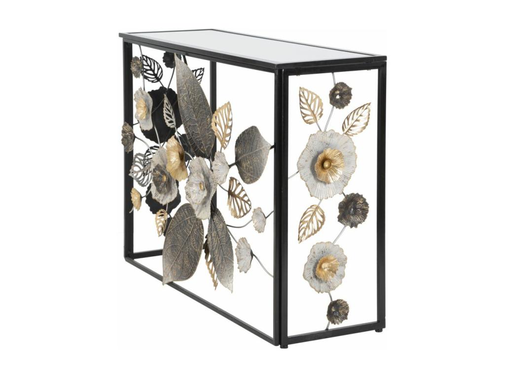 CONSOLE GLAM FONCÉ CM 111,8x41,9x80 22517ZJGL
