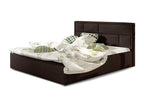 Lit avec coffre tissu marron tête de lit capitonnée Nidchicshop - 4 tailles-200x200 10323EDYQ