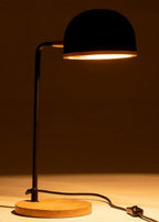 Lampe de Bureau Design en Métal Calmetop 48cm Noir 67770HVHK